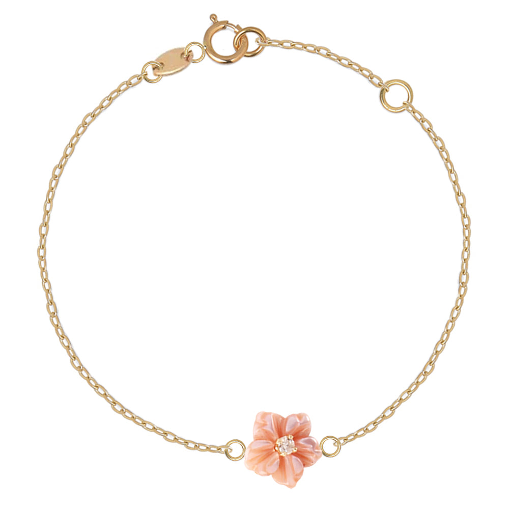 Diamond Floral Bracelet - Baby Fitaihi