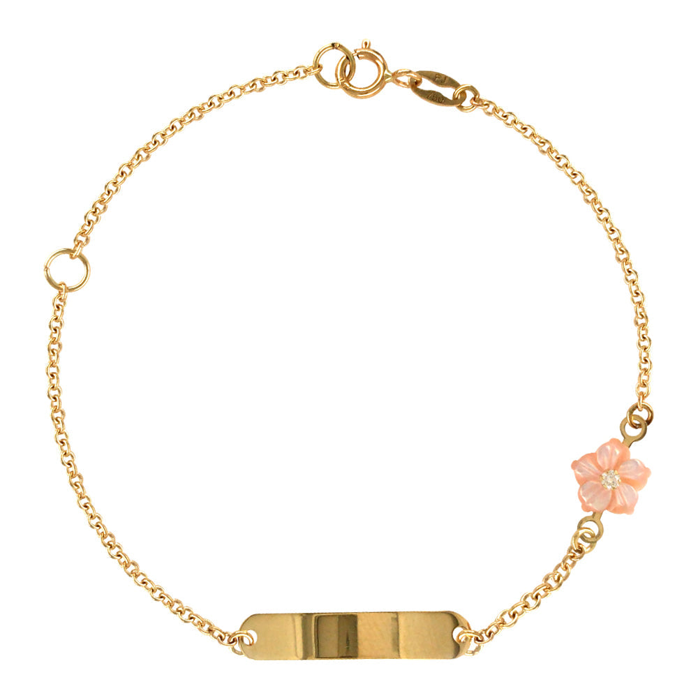 Diamond Floral Bracelet - Baby Fitaihi