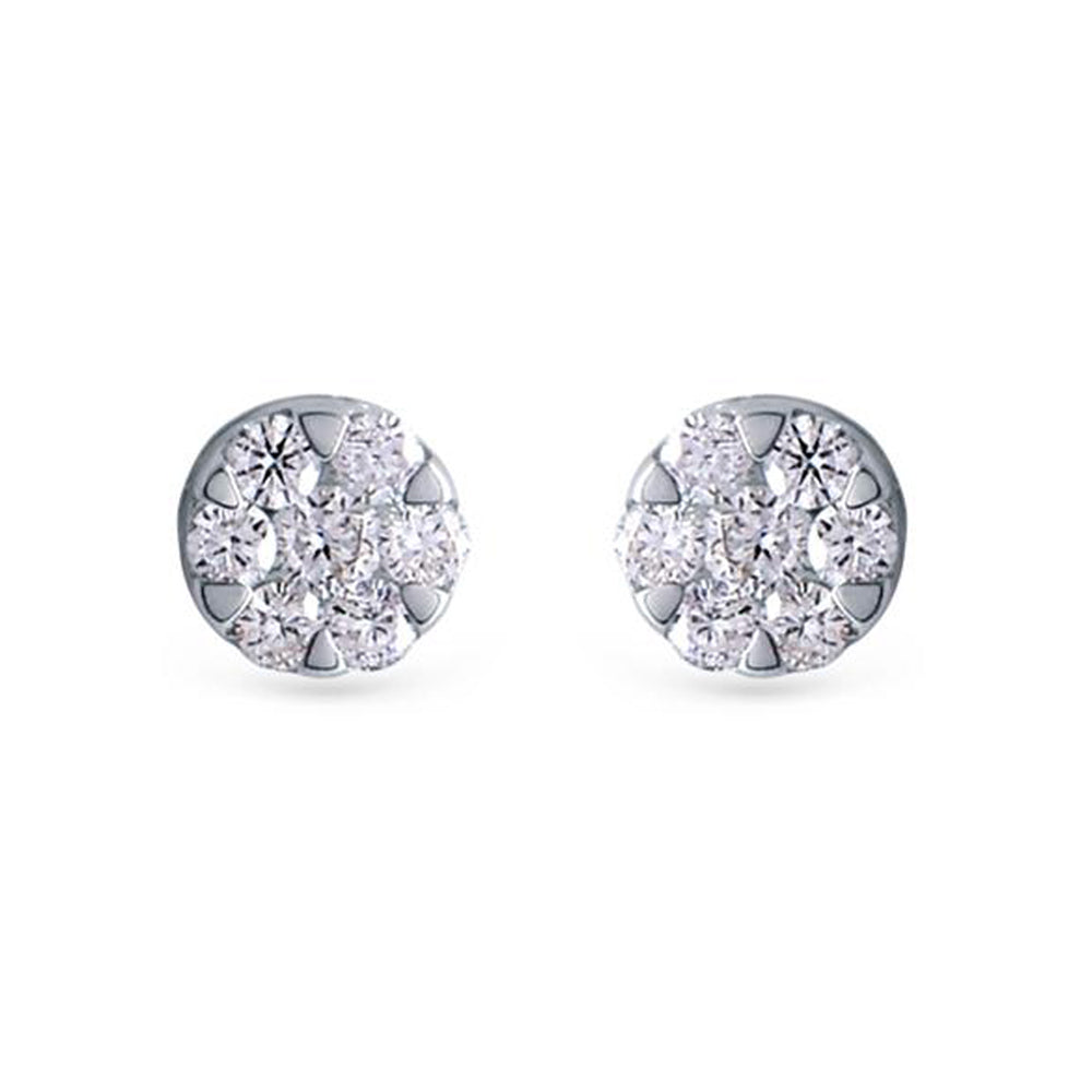 Diamond Stud Earrings - Baby Fitaihi