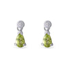 Peridot Diamond Earrings - Baby Fitaihi