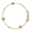 Gold Flower Bracelet - Baby Fitaihi