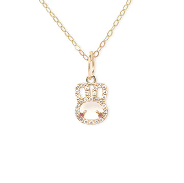 "Maya the Bunny" Gold Necklace - Baby Fitaihi