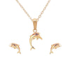 Necklace & Earrings Dolphin Set - Baby Fitaihi