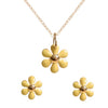 Summer Yellow Enamel Flower Set - Baby Fitaihi