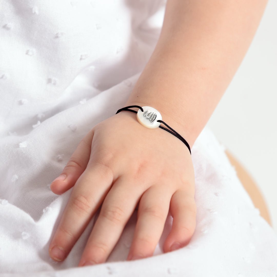 "Allah" Bracelet in Black - baby-jewels