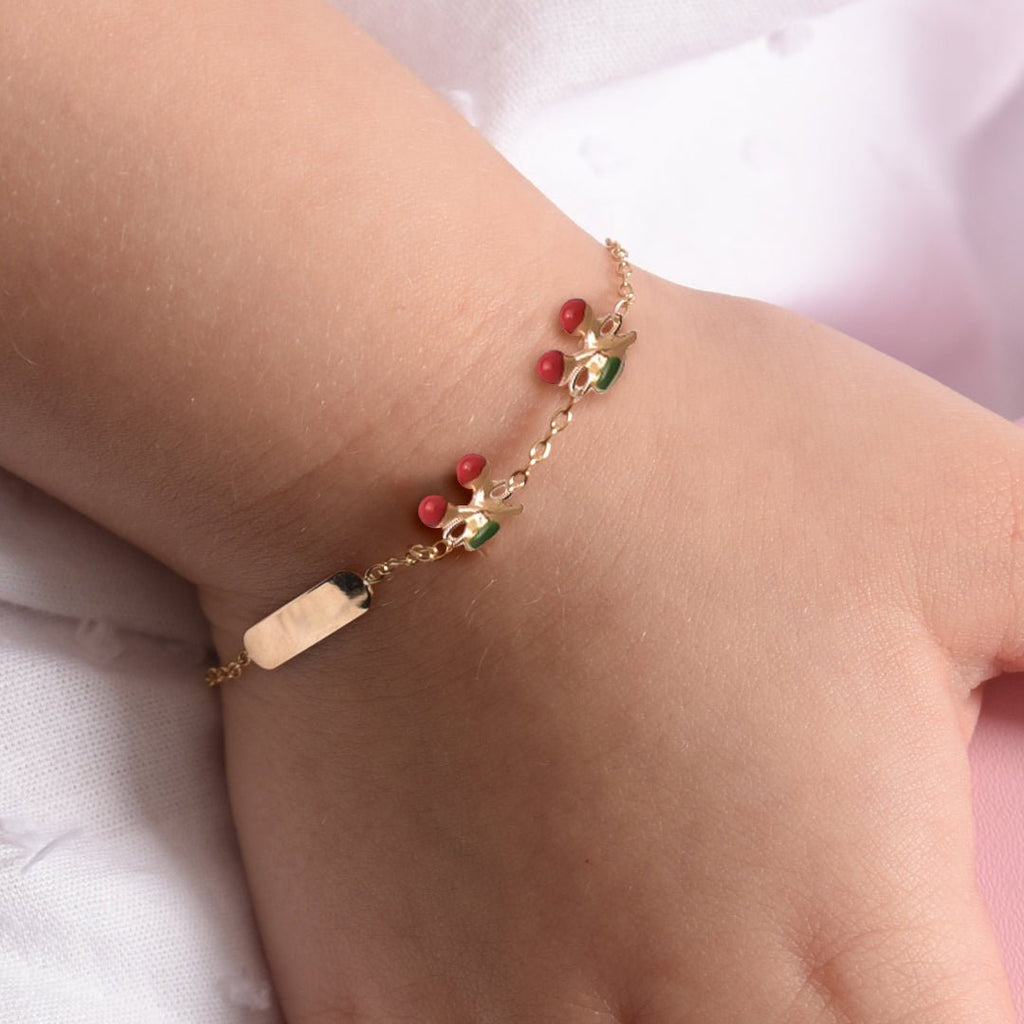 Cherry Bracelet - baby-jewels