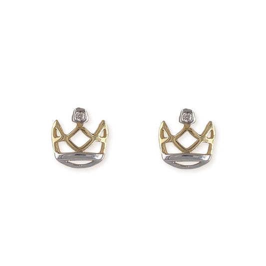 Crown Earrings - baby-jewels