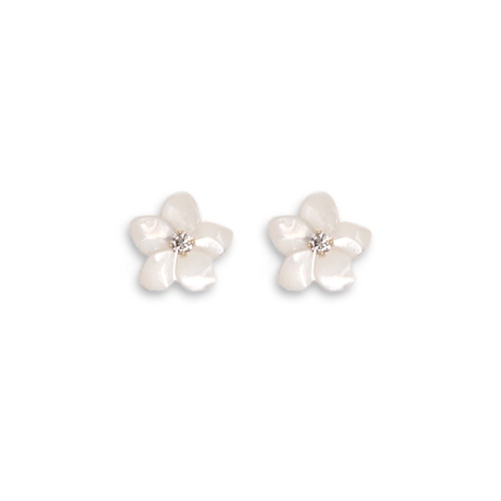 Diamond Floral Earrings - baby-jewels