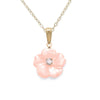 Diamond Floral Necklace - baby-jewels