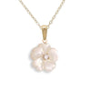 Diamond Flower Necklace - baby-jewels