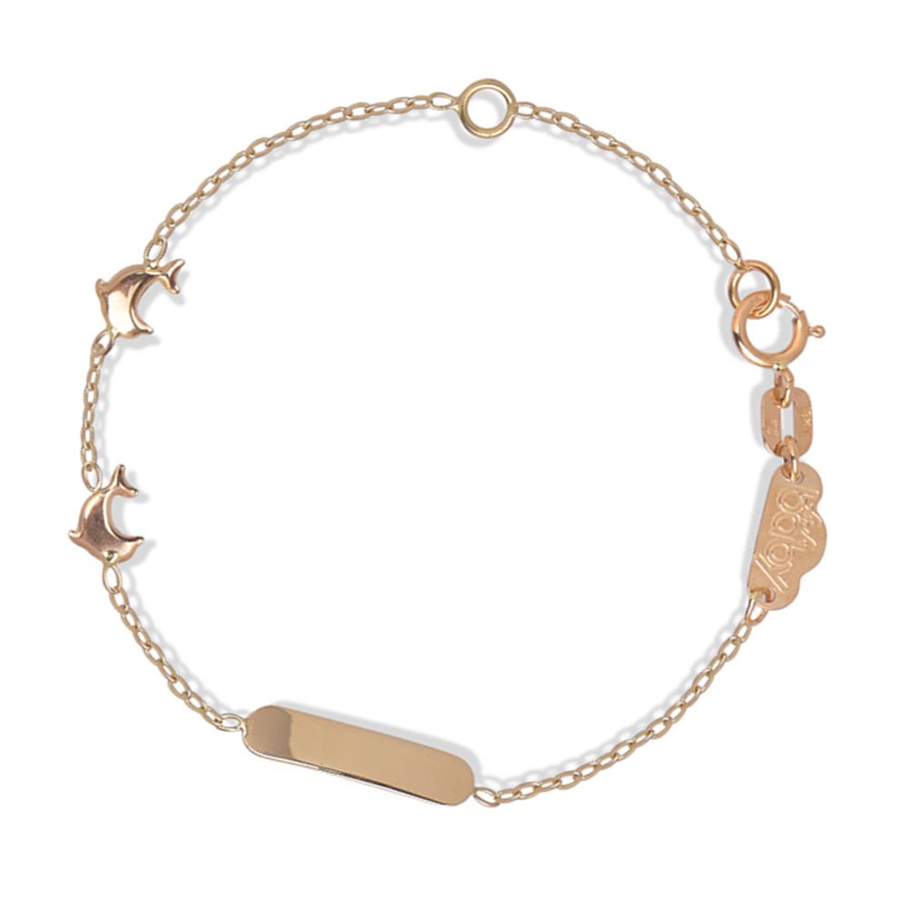 Gold Dolphin Bracelet - baby-jewels