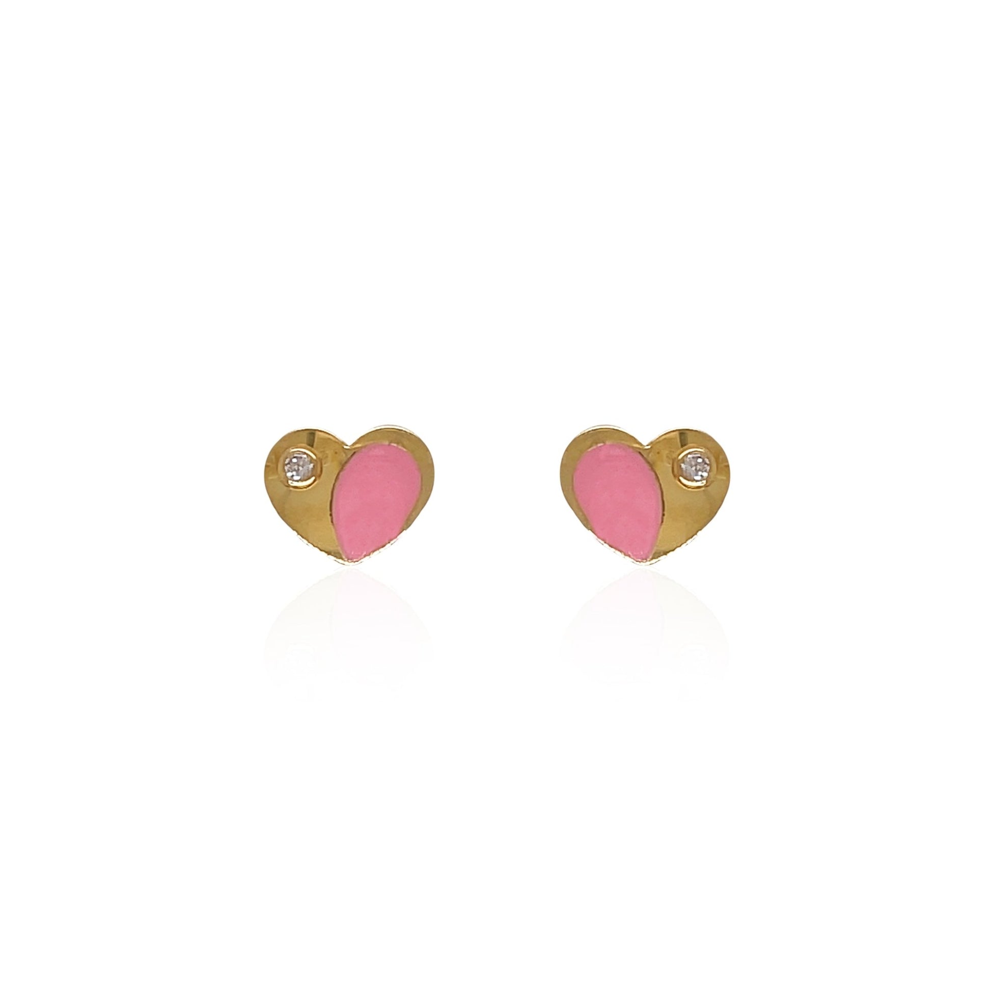 Heart-Shaped Earrings - baby-jewels