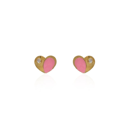 Heart-Shaped Earrings - baby-jewels