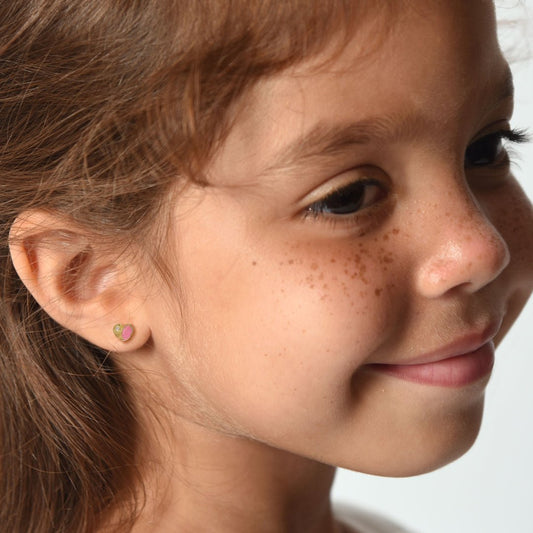 Heart-Shaped Earrings - baby-jewels