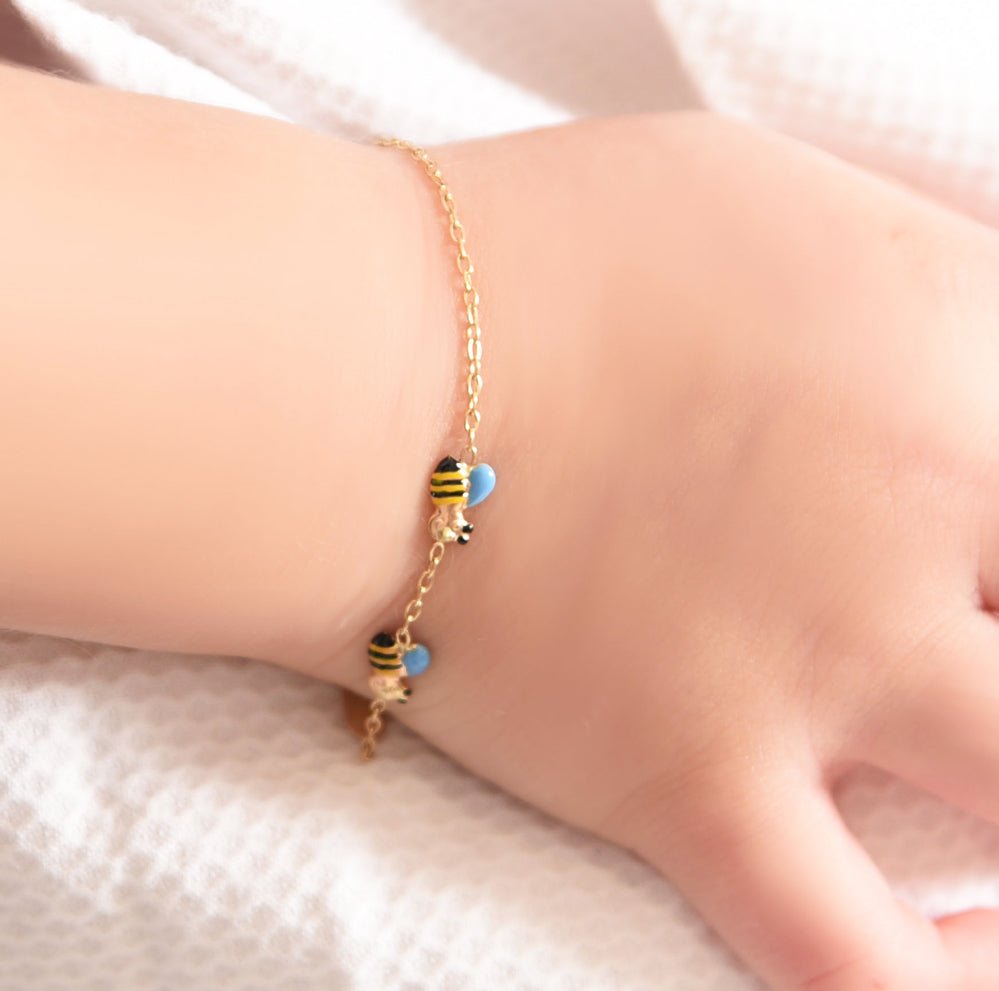 Honey Bees Bracelet - baby-jewels