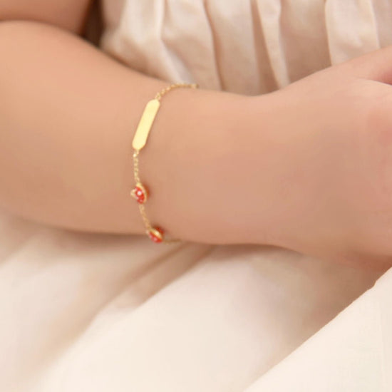 Little Mushroom Bracelet - baby-jewels