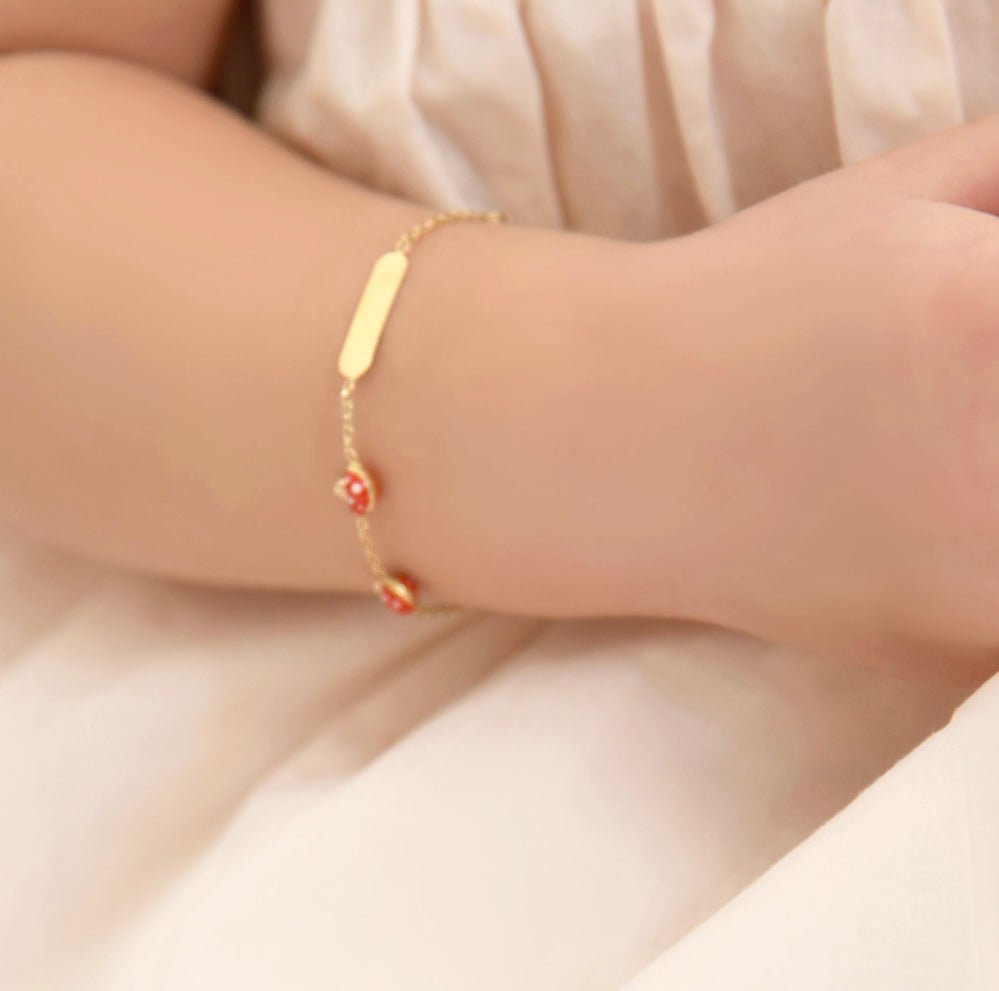 Little Mushroom Bracelet - baby-jewels