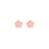 Necklace & Earrings Pink Hibiscus Set - baby-jewels