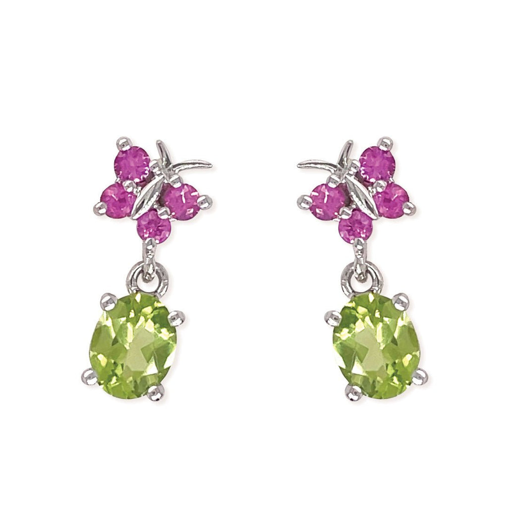 Peridot Earrings - baby-jewels