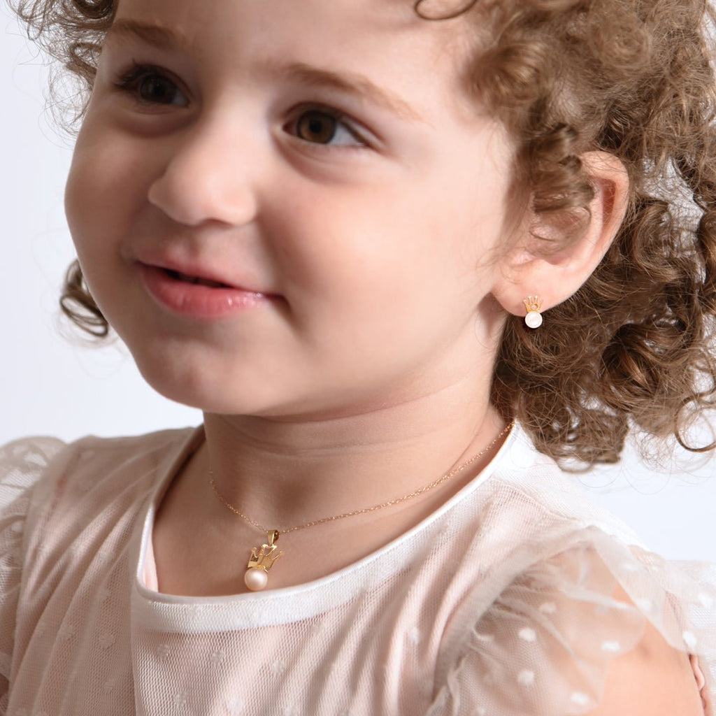 Princess Crown Pendant - baby-jewels