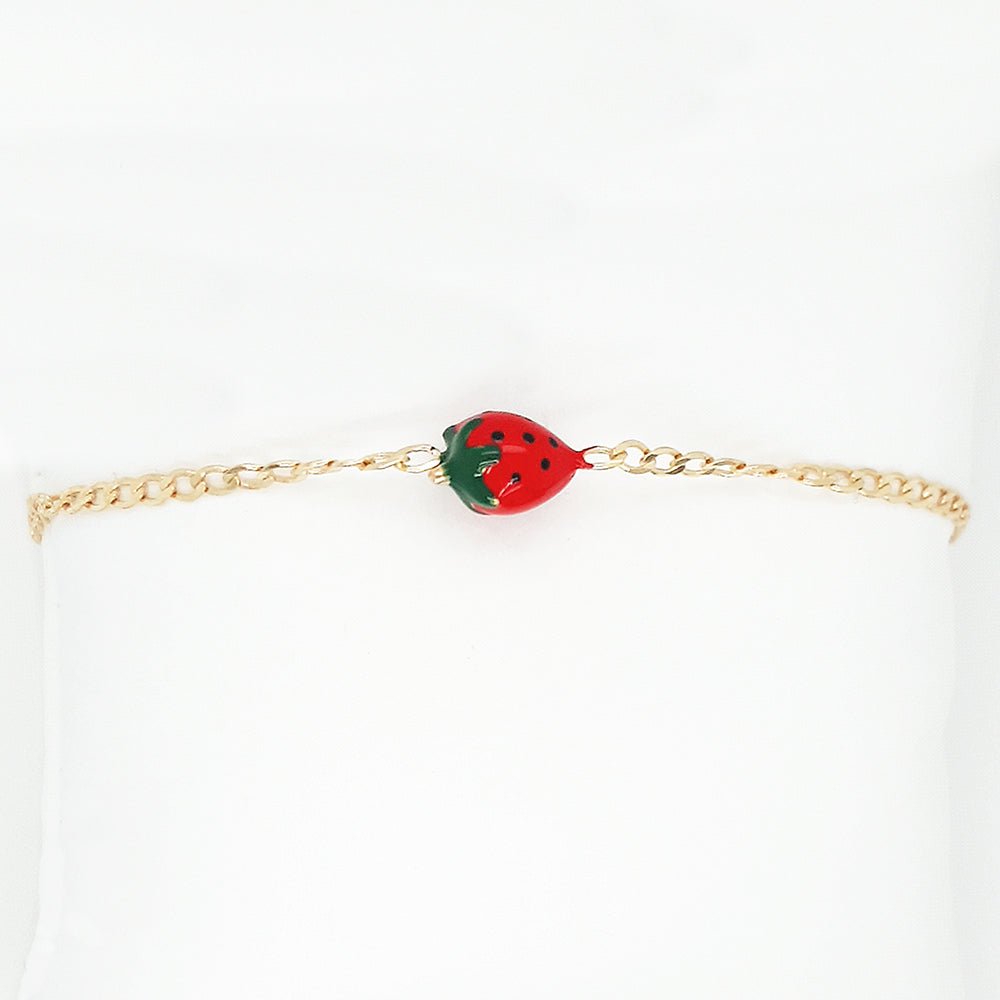 Strawberry Bracelet - baby-jewels