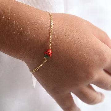 Strawberry Bracelet - baby-jewels